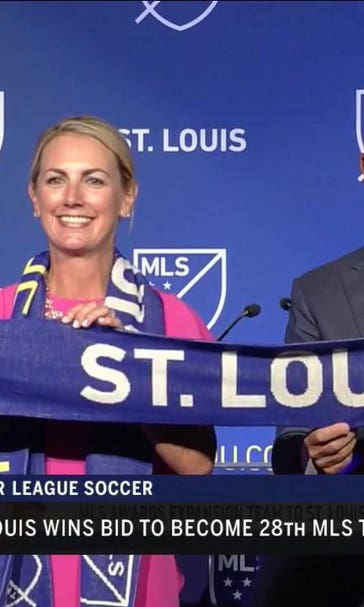 It's official, St. Louis: We're MLS' newest expansion franchise